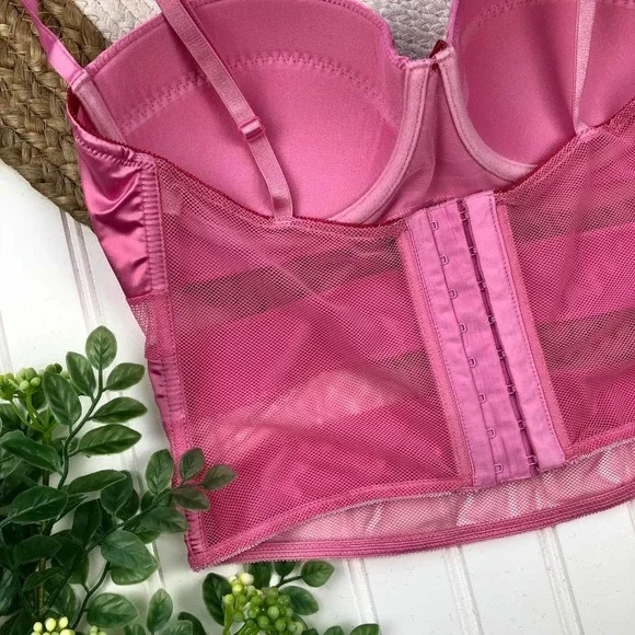 Y2K Bubblegum Bustier Top - Picture 2 of 4